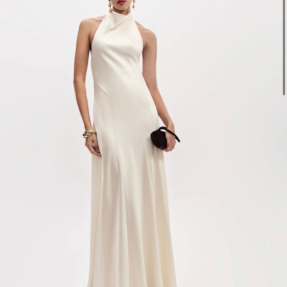 NWT Reformation Roy Satin Dress size 4